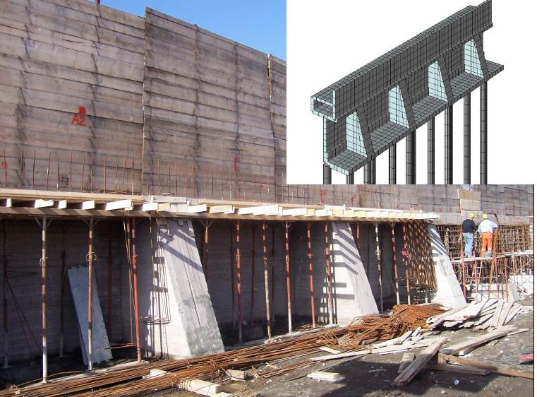 Linea ferroviaria Circumvesuviana - Stazione di Madonna dei Flagelli - Progettazione Strutturale