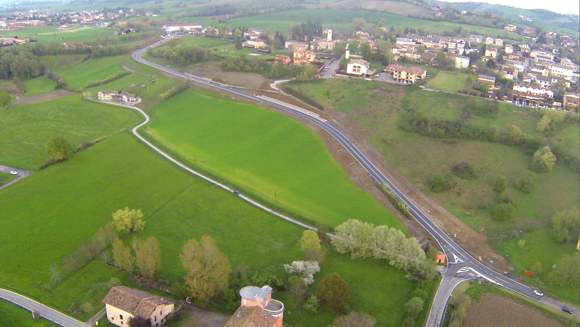 Nuova Tangenziale di Lesignano dè Bagni - Progettazione e Direzione Lavori